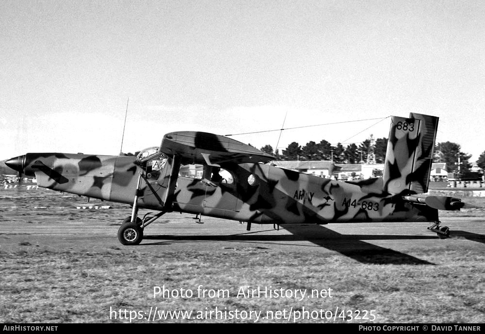 Aircraft Photo of A14-683 | Pilatus PC-6/B1-H2 Turbo Porter | Australia - Army | AirHistory.net #43225