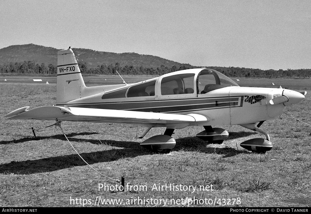 Aircraft Photo of VH-FXQ | American AA-5 Tiger | AirHistory.net #43278