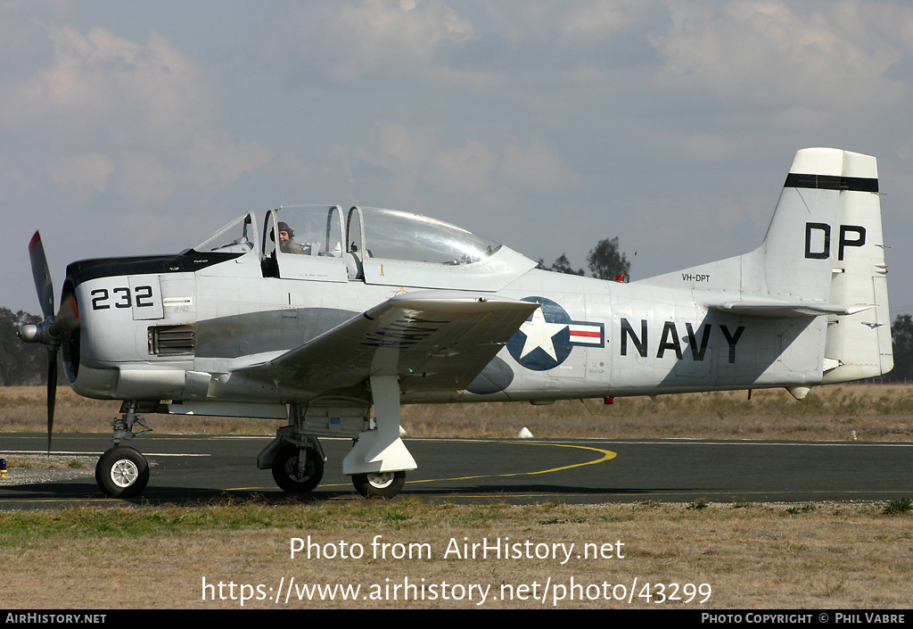 Aircraft Photo of VH-DPT / 138232 | North American T-28D Trojan | USA - Navy | AirHistory.net #43299