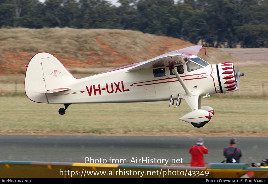 Aircraft Photo of VH-UXL | Stinson SR-8C Reliant | AirHistory.net #43349