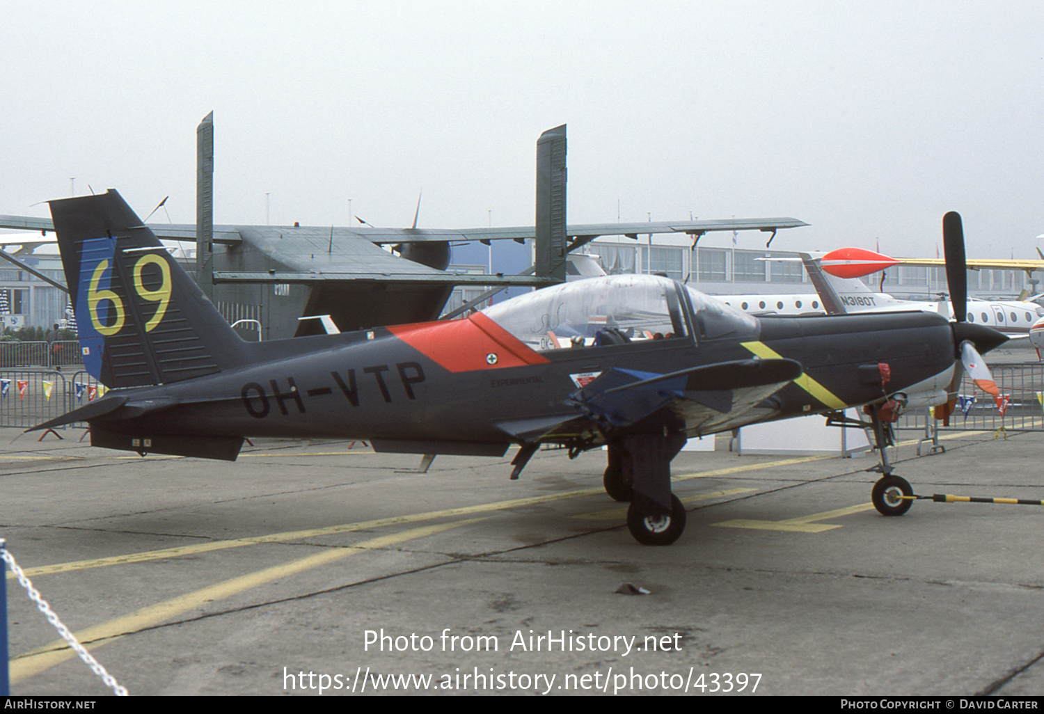 Aircraft Photo of OH-VTP | Valmet L-90TP Redigo | AirHistory.net #43397