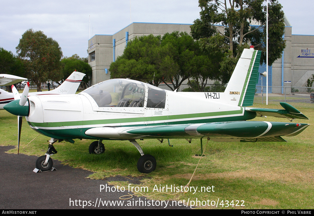 Aircraft Photo of VH-ZLI | Zlin Z-242L | AirHistory.net #43422