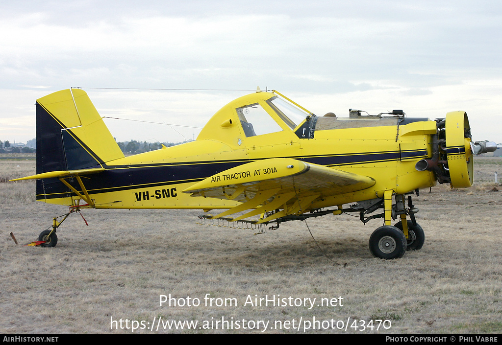 Aircraft Photo of VH-SNC | Air Tractor AT-301A | AirHistory.net #43470