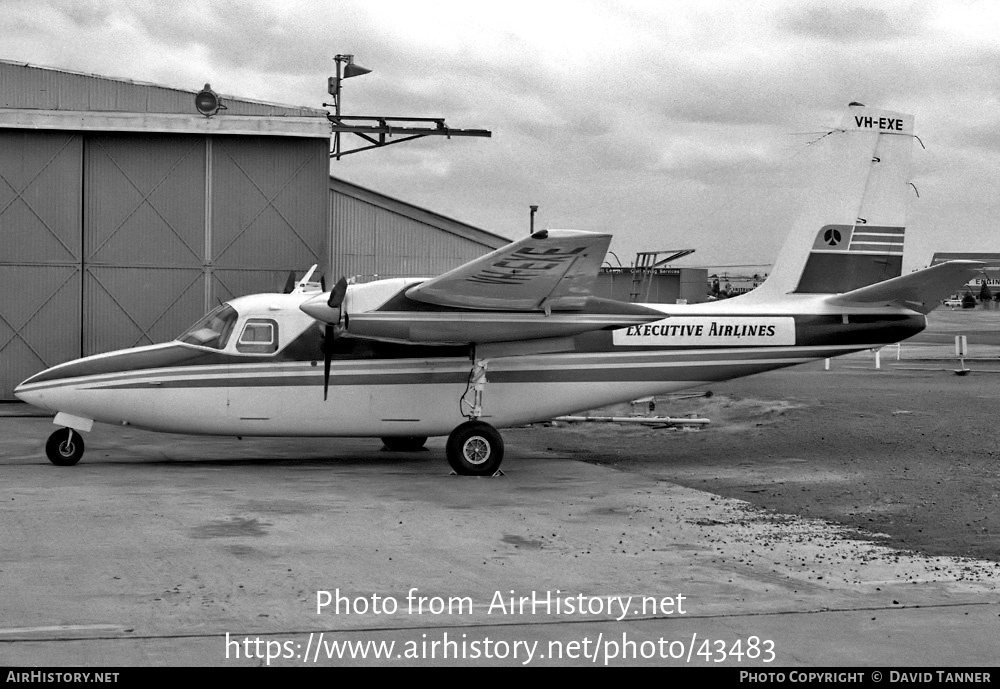 Aircraft Photo of VH-EXE | Aero Commander 500S Shrike Commander | Executive Airlines | AirHistory.net #43483