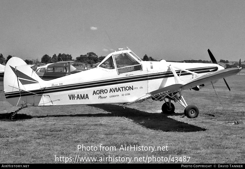 Aircraft Photo of VH-AMA | Piper PA-25-235 Pawnee B | Agro Aviation | AirHistory.net #43487