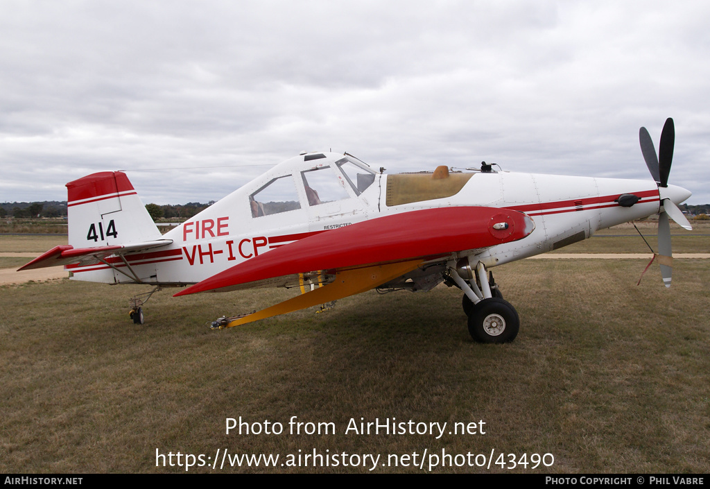 Aircraft Photo of VH-ICP | Ayres S2R-T45 Turbo Thrush | AirHistory.net ...