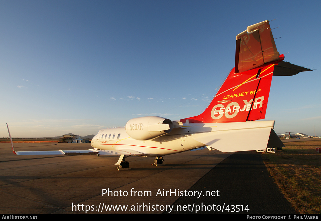 Aircraft Photo of N60XR | Learjet 60XR | Bombardier | AirHistory.net #43514