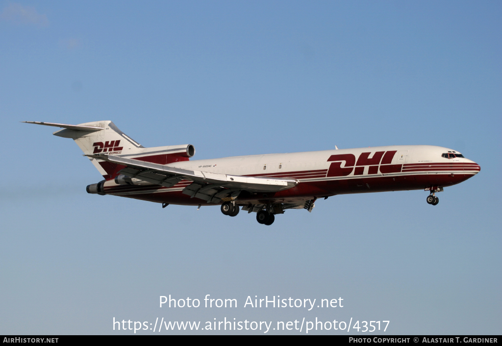 Aircraft Photo of HP-1510DAE | Boeing 727-264/Adv(F) | DHL Worldwide Express | AirHistory.net #43517