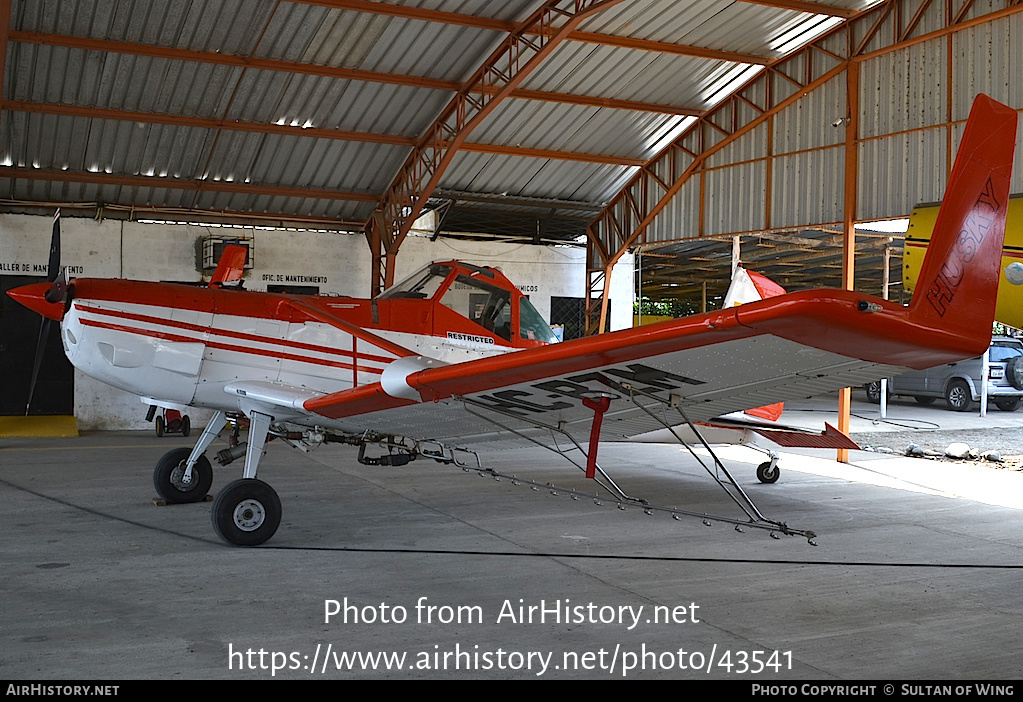 Aircraft Photo of HC-BZM | Cessna T188C Ag Husky | Aerofaq | AirHistory.net #43541