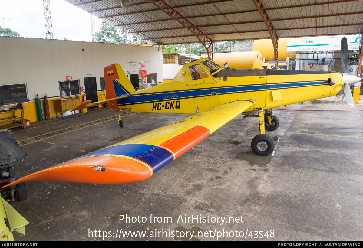 Aircraft Photo of HC-CKQ | Air Tractor AT-502B | AIFA | AirHistory.net #43548