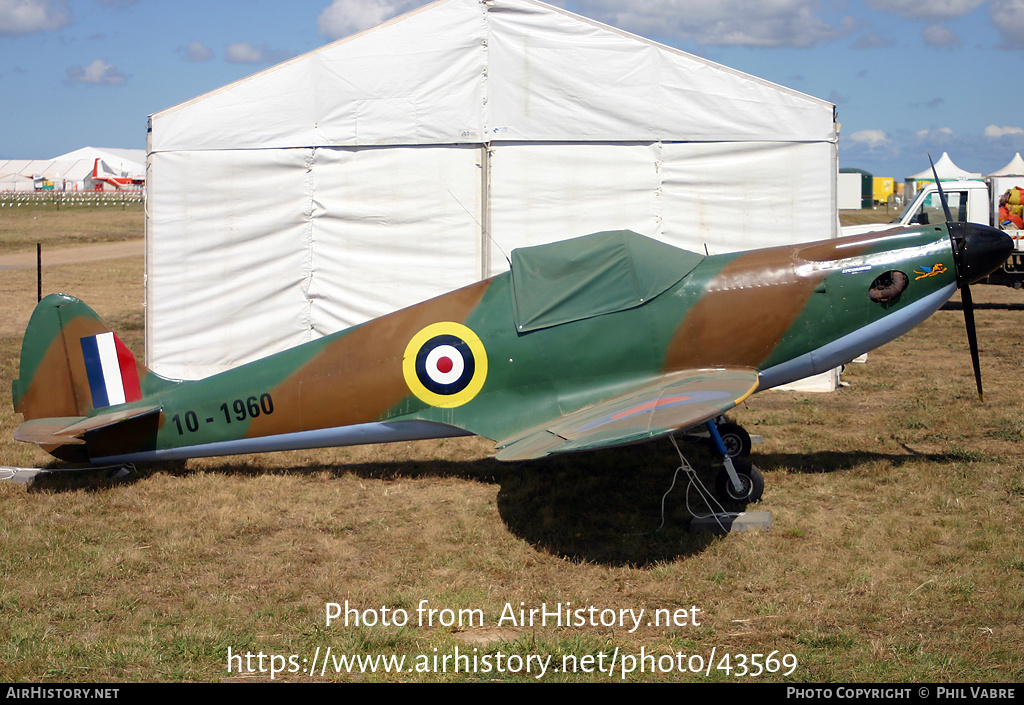 Aircraft Photo of 10-1960 | SAF Spitfire replica | UK - Air Force | AirHistory.net #43569