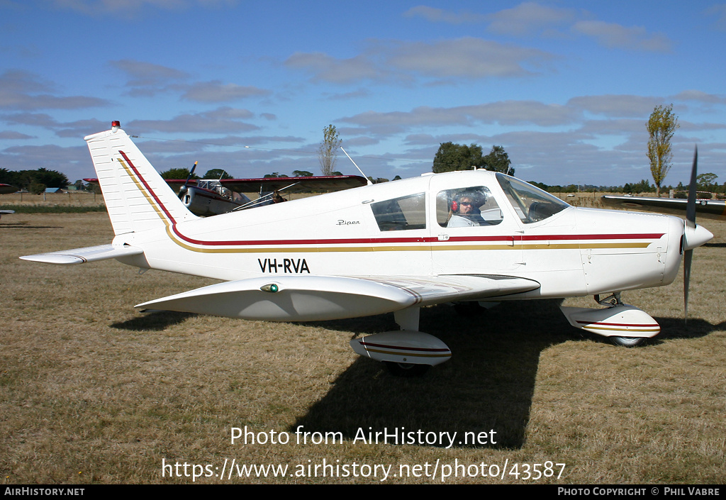 Aircraft Photo of VH-RVA | Piper PA-28-140 Cherokee | AirHistory.net #43587