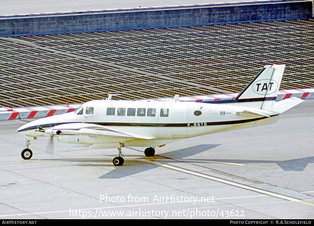 Aircraft Photo of F-BSTO | Beech 99 Airliner | TAT - Touraine Air Transport | AirHistory.net #43622