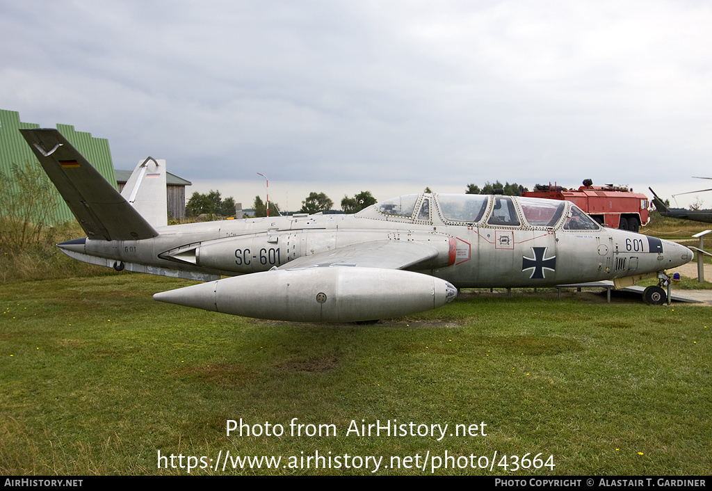 Aircraft Photo of SC-601 | Fouga CM-170R Magister | Germany - Navy | AirHistory.net #43664