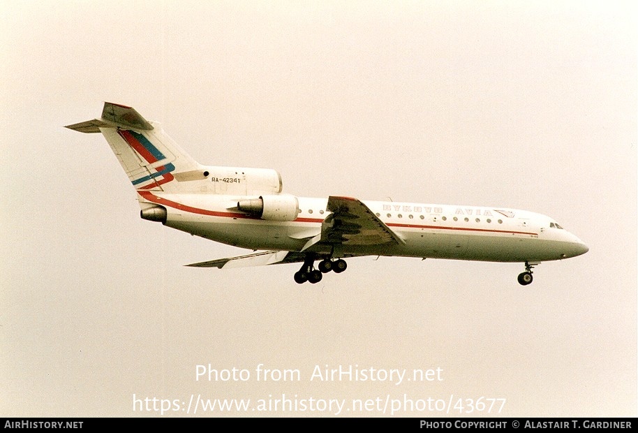 Aircraft Photo of RA-42341 | Yakovlev Yak-42 | Bykovo Avia | AirHistory.net #43677