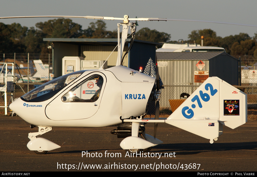 Aircraft Photo of G-0762 | GT Gyroplanes Kruza | Rotor Craft Aust. | AirHistory.net #43687