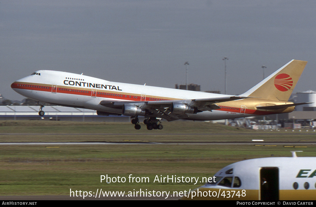 Aircraft Photo of N608PE | Boeing 747-238B | Continental Airlines | AirHistory.net #43748