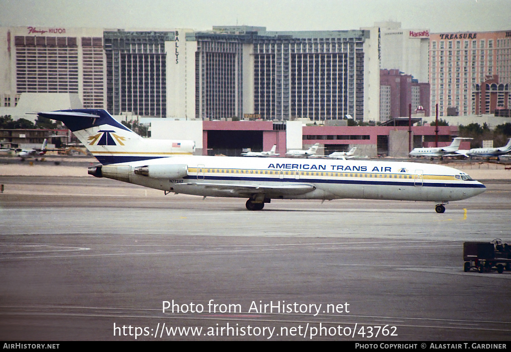 Aircraft Photo of N772AT | Boeing 727-227/Adv | American Trans Air - ATA | AirHistory.net #43762