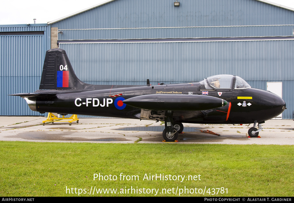 Aircraft Photo of C-FDJP | BAC 84 Jet Provost T4 | UK - Air Force | AirHistory.net #43781