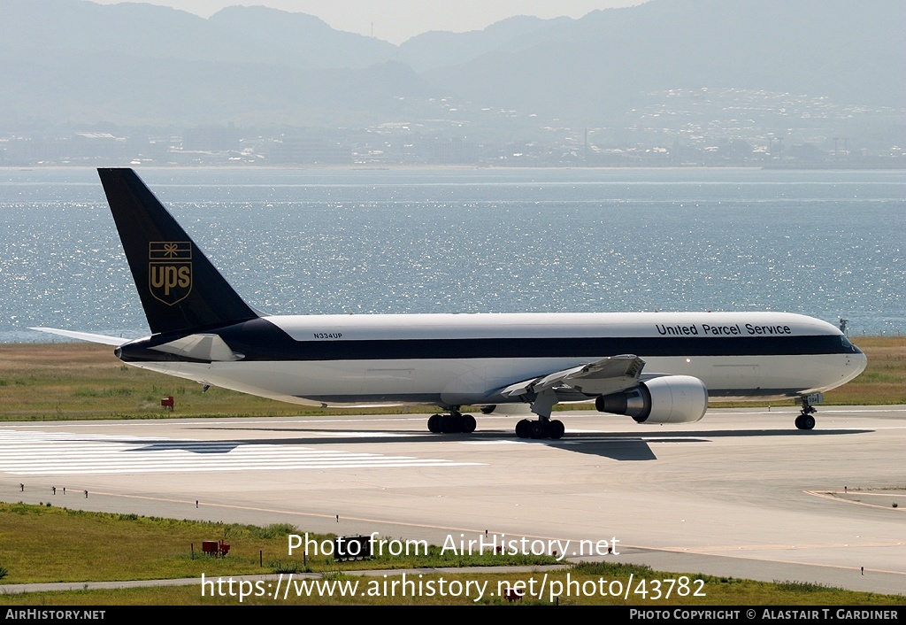 Aircraft Photo of N334UP | Boeing 767-34AF/ER | United Parcel Service - UPS | AirHistory.net #43782