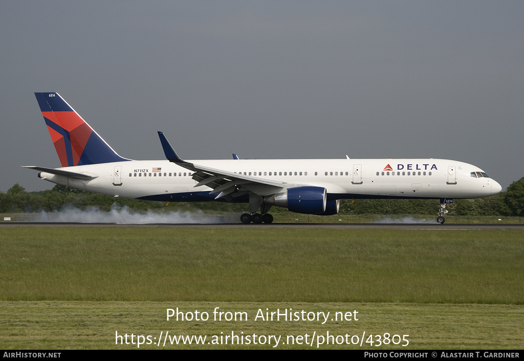 Aircraft Photo of N711ZX | Boeing 757-231 | Delta Air Lines | AirHistory.net #43805