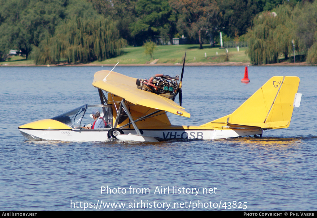 Aircraft Photo of VH-OSB | Progressive Aerodyne SeaRey | AirHistory.net #43825