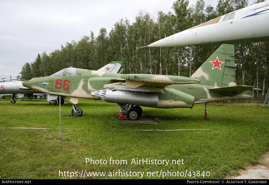 Aircraft Photo of 66 red | Sukhoi Su-25 | Russia - Air Force | AirHistory.net #43840