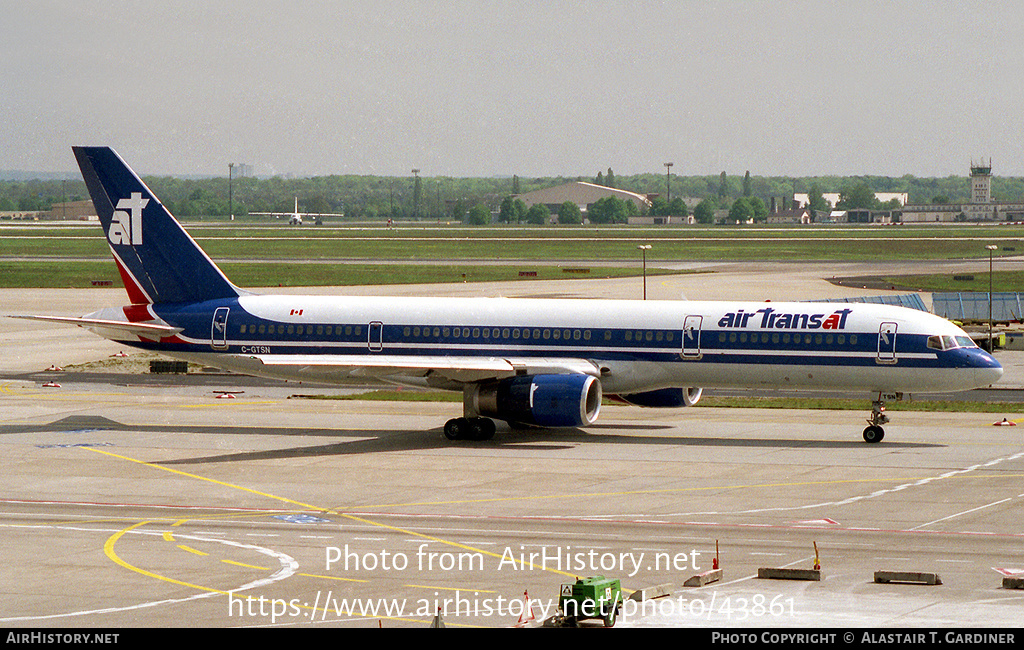 Aircraft Photo of C-GTSN | Boeing 757-28A | Air Transat | AirHistory.net #43861