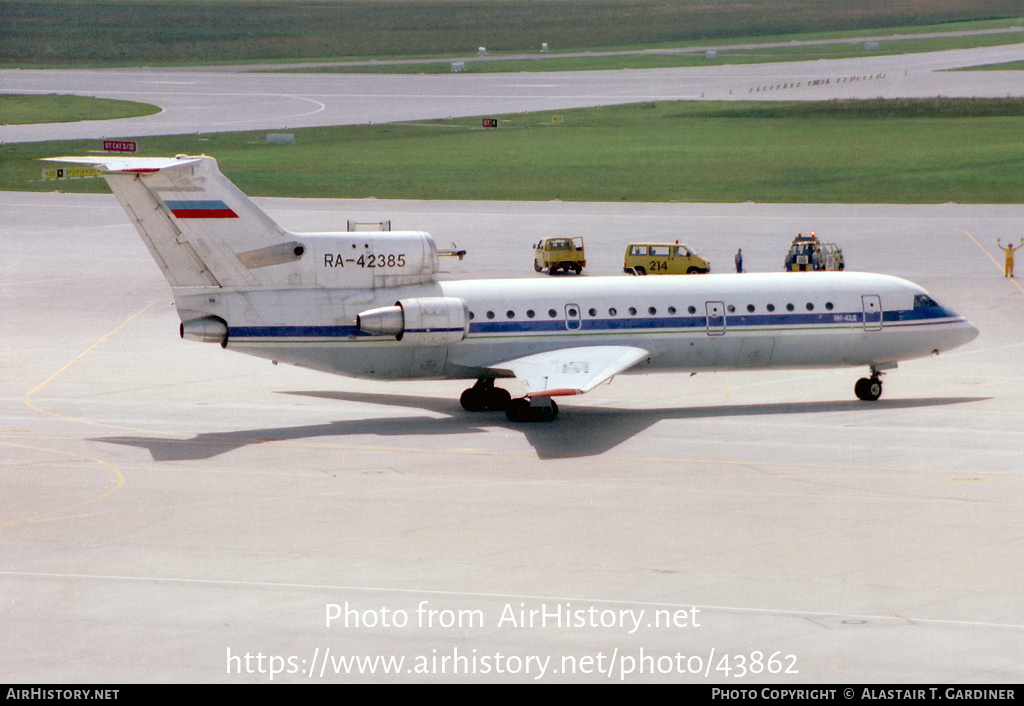 Aircraft Photo of RA-42385 | Yakovlev Yak-42 | Bykovo Avia | AirHistory.net #43862