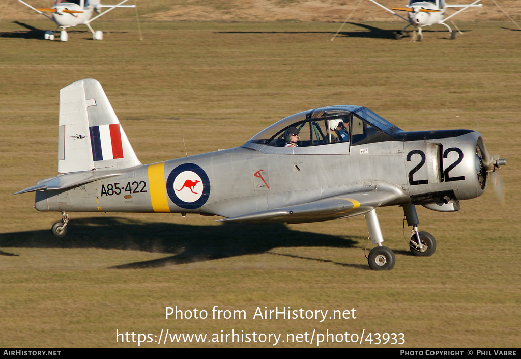 Aircraft Photo of VH-SOB / A85-422 | Commonwealth CA-25 Winjeel | Australia - Air Force | AirHistory.net #43933