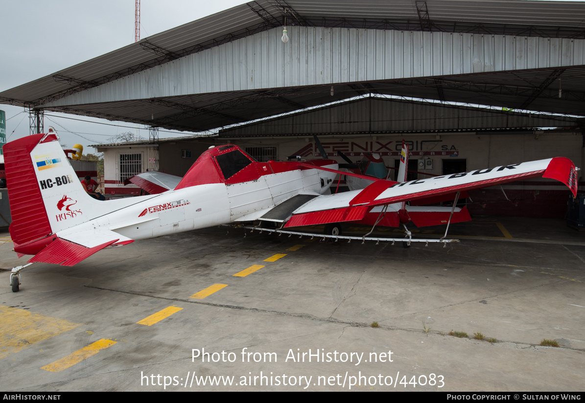 Aircraft Photo of HC-BOR | Cessna T188C Ag Husky | Fenixair | AirHistory.net #44083