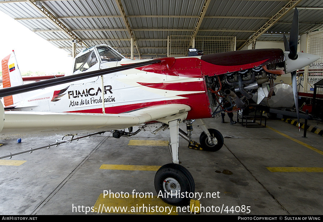 Aircraft Photo of HC-BRY | Cessna T188C Ag Husky | Fumicar | AirHistory.net #44085