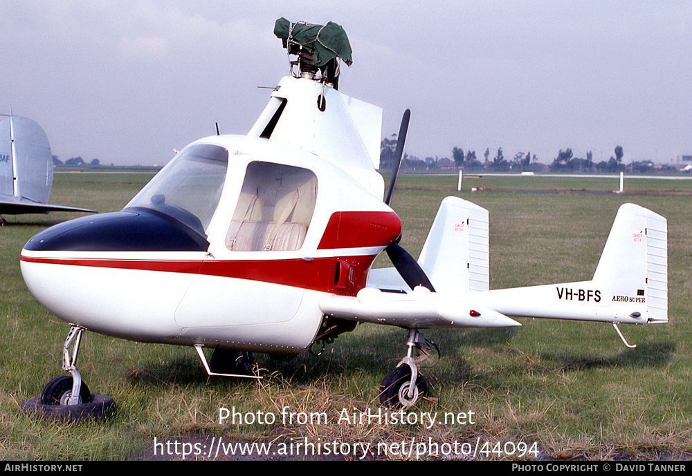 Aircraft Photo of VH-BFS | McCulloch J-2 | AirHistory.net #44094