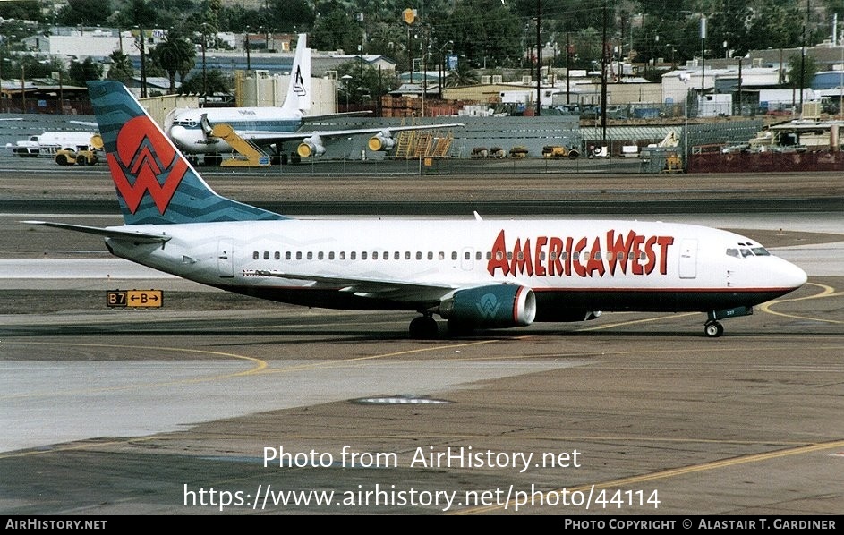 Aircraft Photo of N398US | Boeing 737-3Q8 | America West Airlines | AirHistory.net #44114