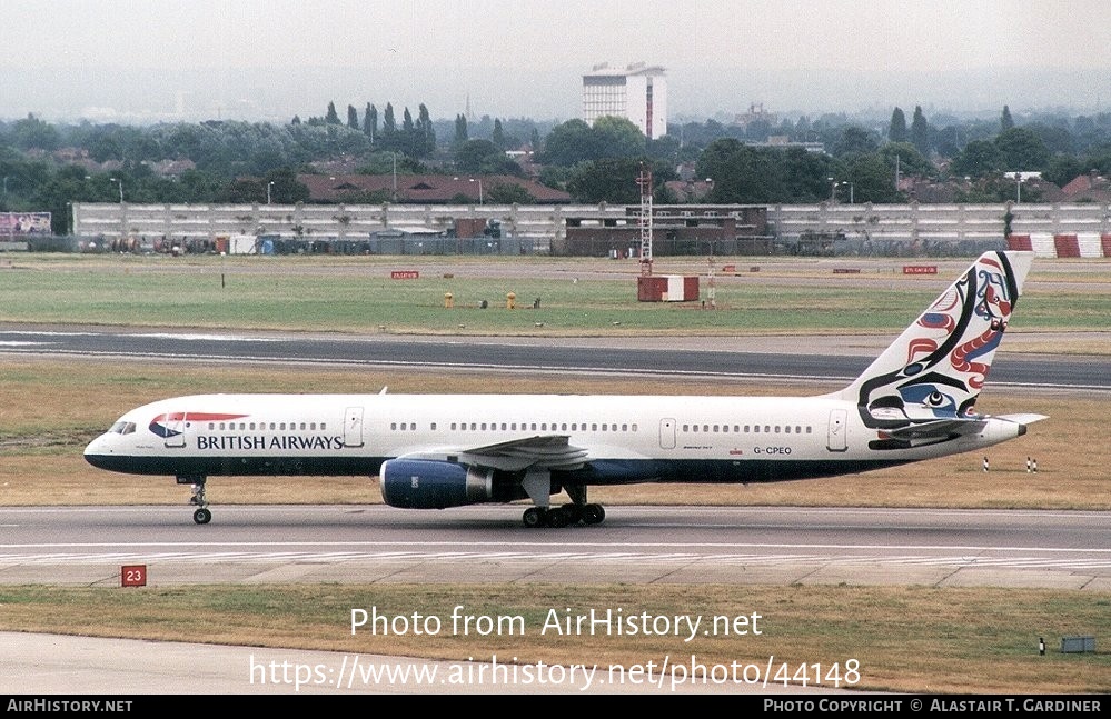 Aircraft Photo of G-CPEO | Boeing 757-236 | British Airways | AirHistory.net #44148