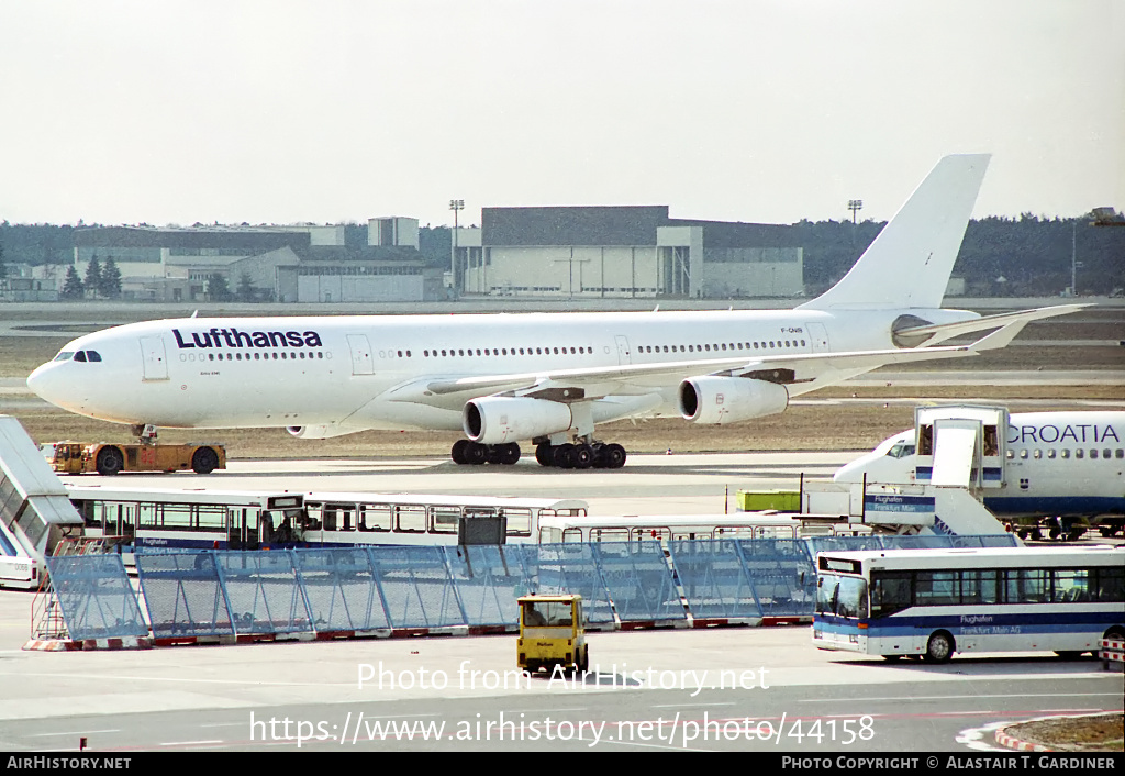 Aircraft Photo of F-GNIB | Airbus A340-211 | Lufthansa | AirHistory.net #44158