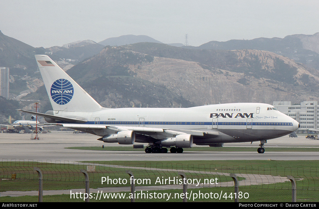 Aircraft Photo of N539PA | Boeing 747SP-21 | Pan American World Airways - Pan Am | AirHistory.net #44180