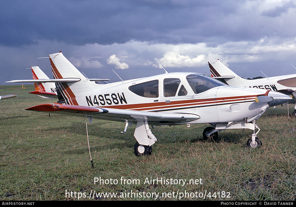 Aircraft Photo of N4958W | Rockwell Commander 114 | AirHistory.net #44182