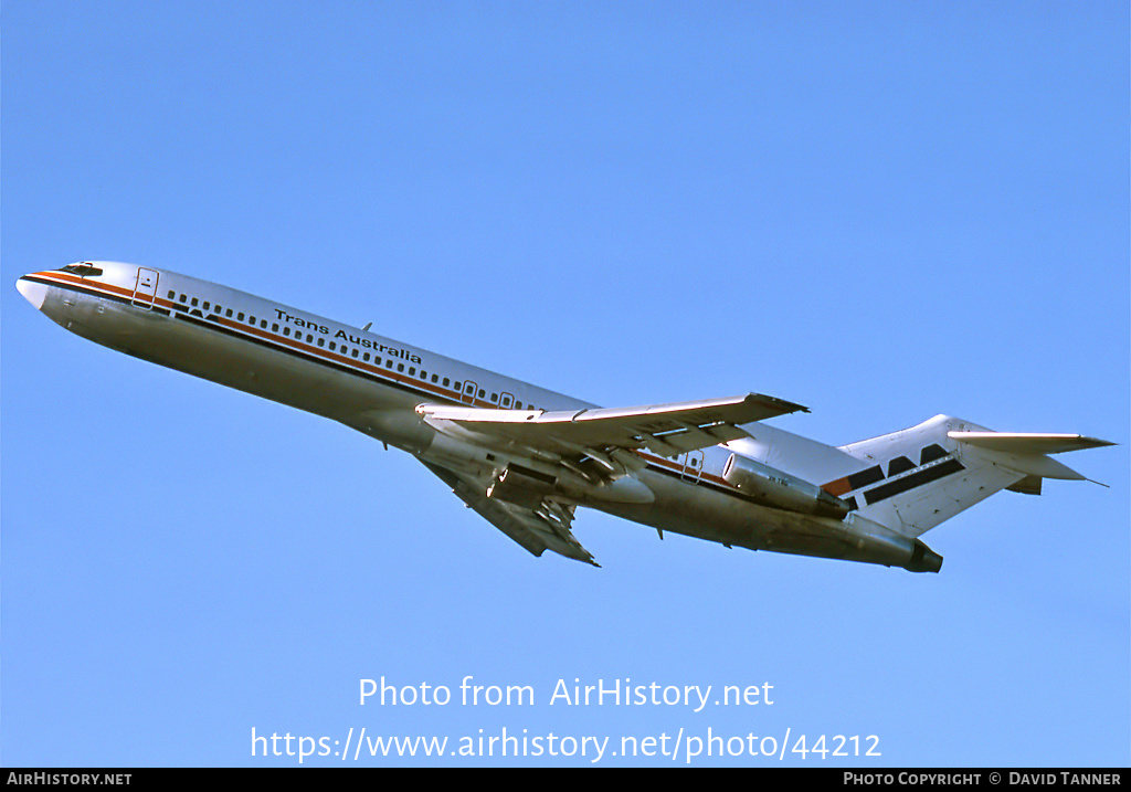 Aircraft Photo of VH-TBG | Boeing 727-276/Adv | Trans-Australia Airlines - TAA | AirHistory.net #44212