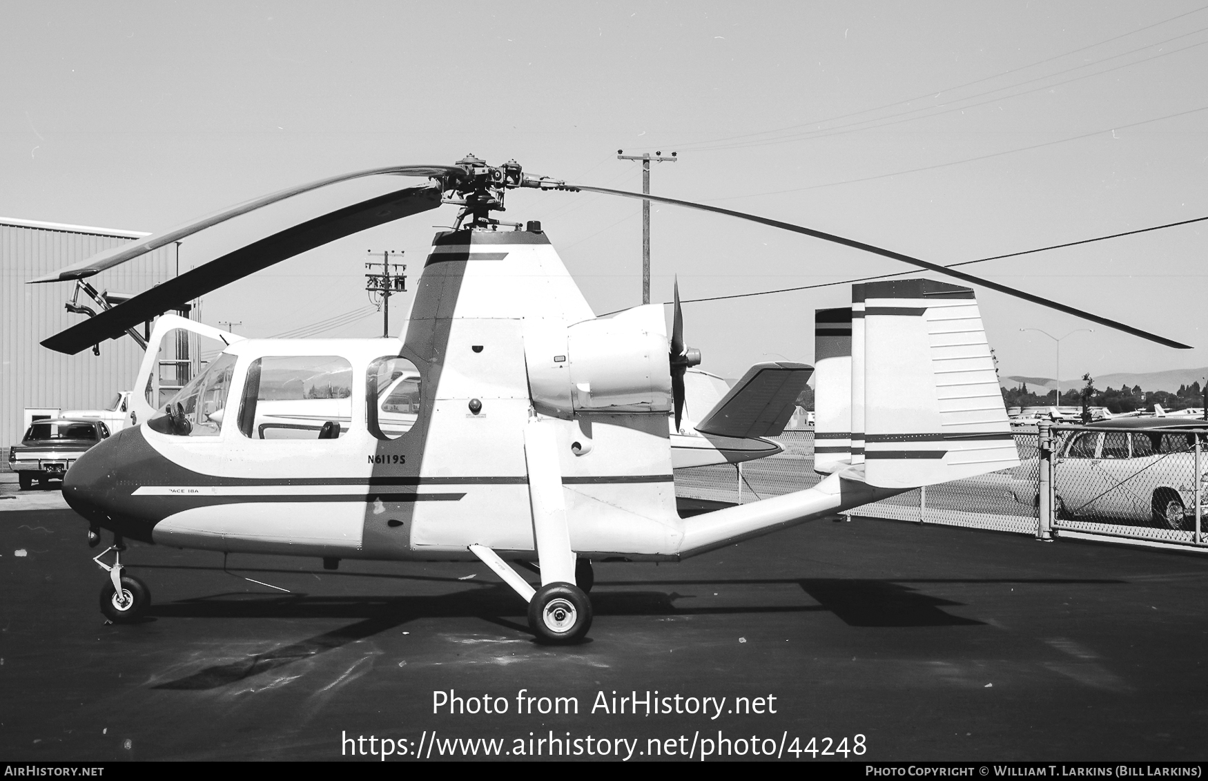 Aircraft Photo of N6119S | Air and Space 18A Gyroplane | AirHistory.net #44248