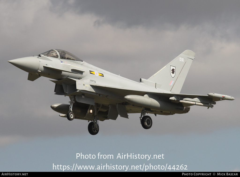 Aircraft Photo of ZJ939 | Eurofighter EF-2000 Typhoon F2 | UK - Air Force | AirHistory.net #44262