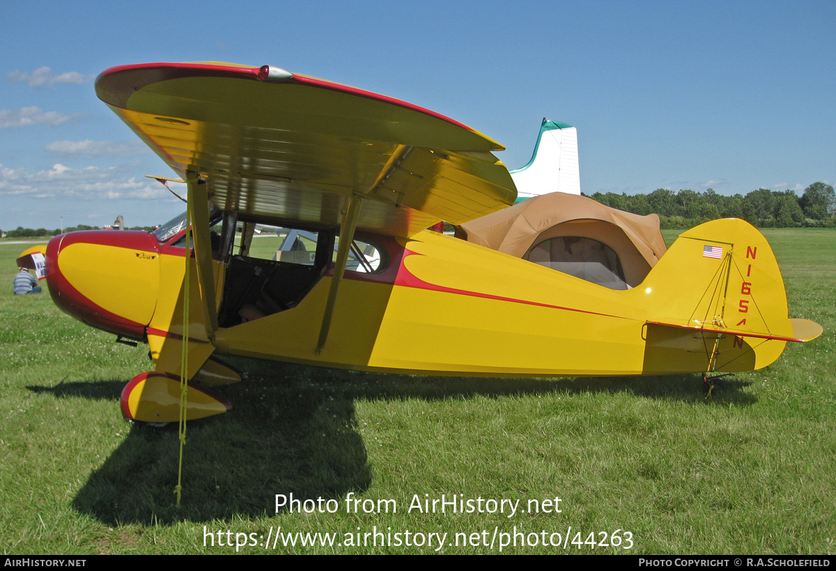 Aircraft Photo of N1654N | Funk B85C | AirHistory.net #44263