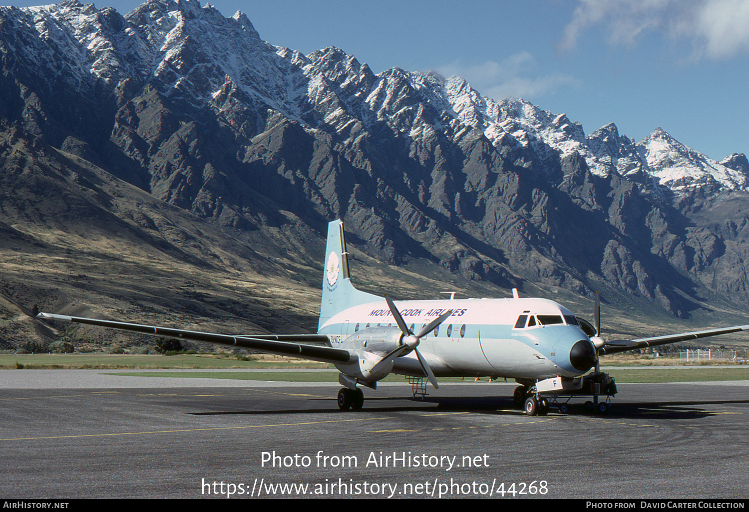 Aircraft Photo of ZK-MCF | Hawker Siddeley HS-748 Srs2A/275 | Mount Cook Airline | AirHistory.net #44268