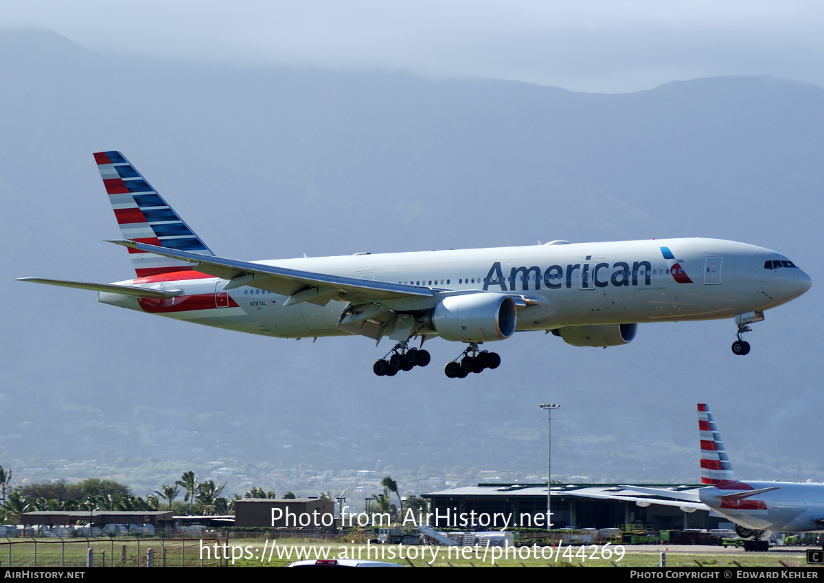 Aircraft Photo of N787AL | Boeing 777-223/ER | American Airlines | AirHistory.net #44269