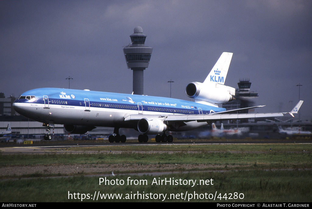 Aircraft Photo of PH-KCG | McDonnell Douglas MD-11 | KLM - Royal Dutch Airlines | AirHistory.net #44280