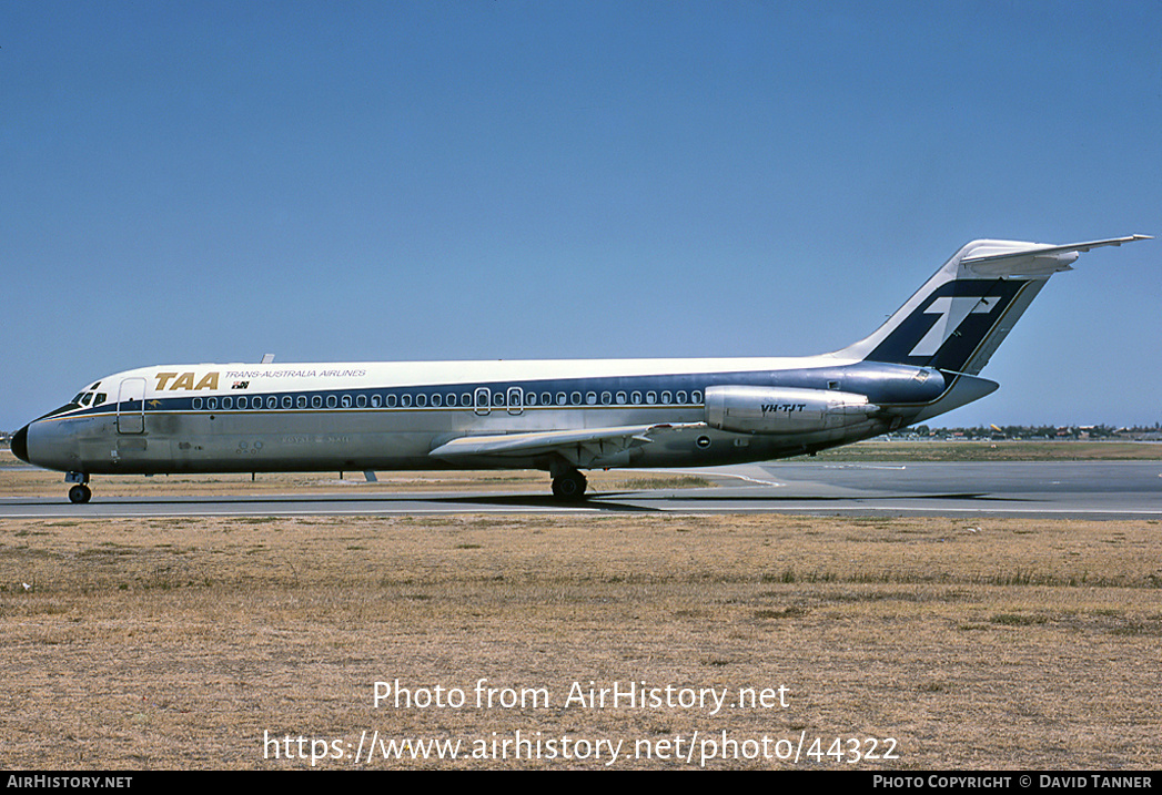 Aircraft Photo of VH-TJT | McDonnell Douglas DC-9-31 | Trans-Australia Airlines - TAA | AirHistory.net #44322