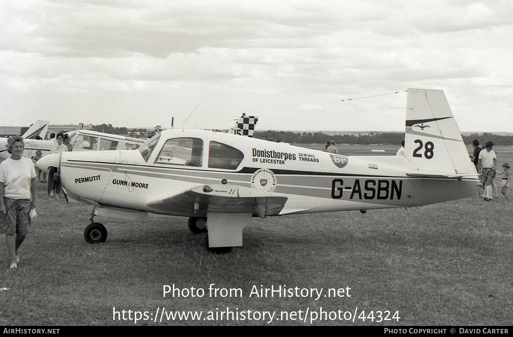 Aircraft Photo of G-ASBN | Mooney M-20C Mark 21 | AirHistory.net #44324