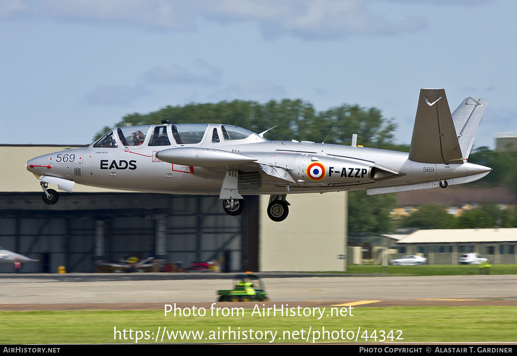 Aircraft Photo of F-AZZP / 569 | Fouga CM-170R Magister | France - Air Force | AirHistory.net #44342