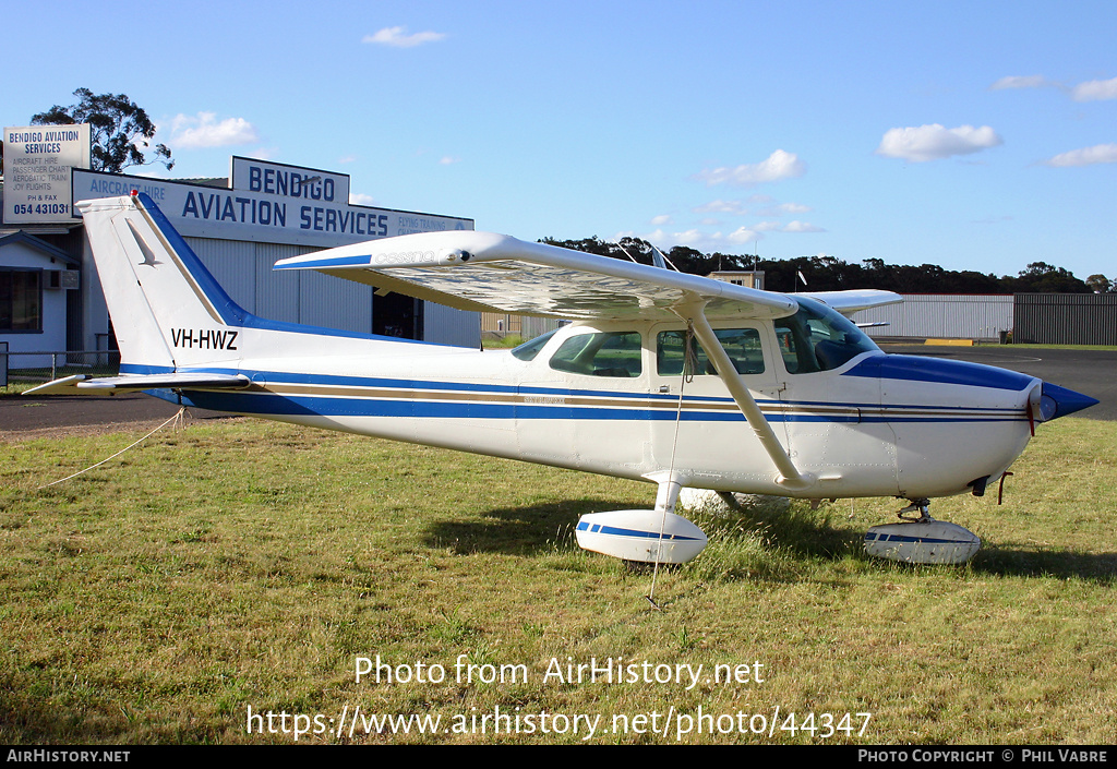 Aircraft Photo of VH-HWZ | Cessna 172P Skyhawk II | AirHistory.net #44347