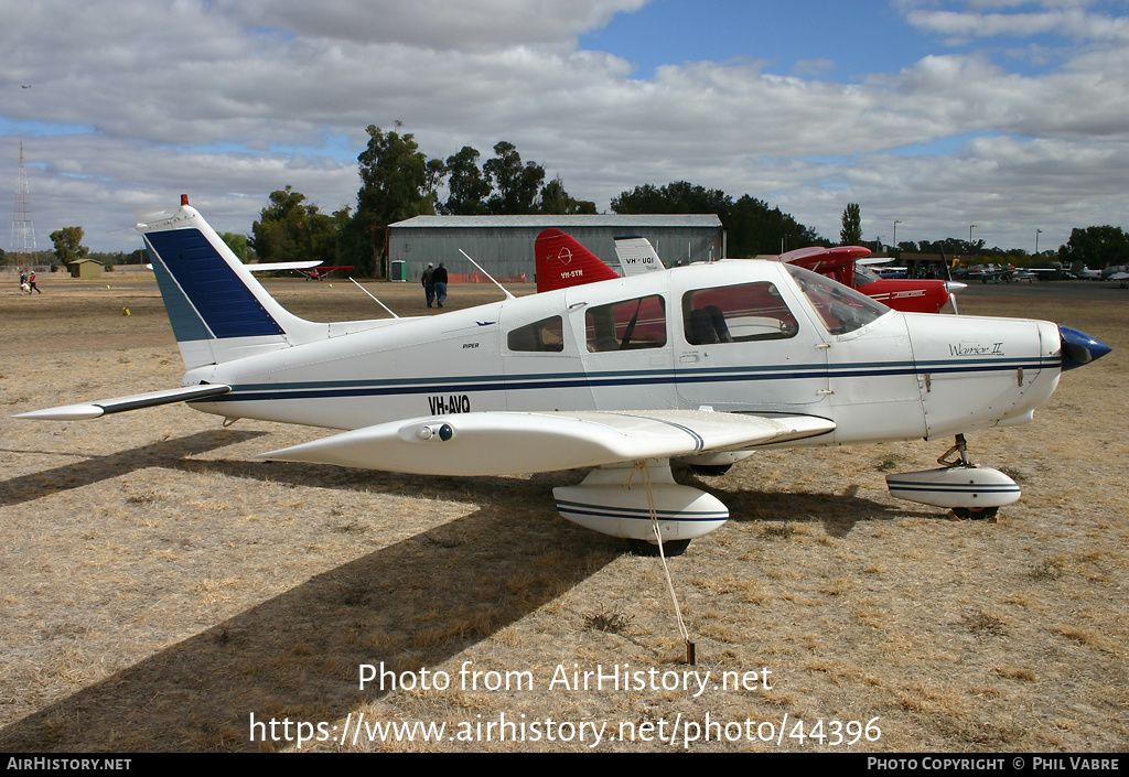 Aircraft Photo of VH-AVQ | Piper PA-28-161 Warrior II | AirHistory.net #44396